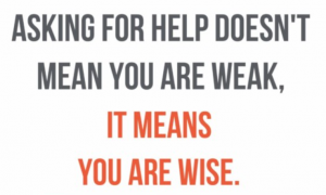 Asking for help with teenage depression doesn't men you are weak.